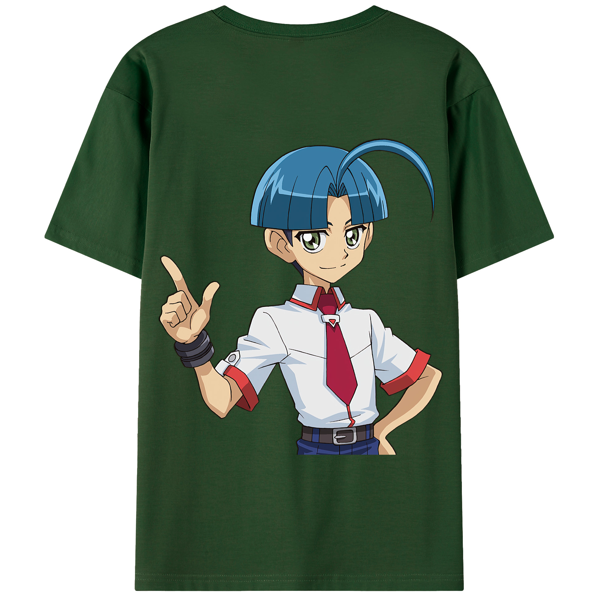 （画像用） 遊☆戯☆王 Yu-Gi-Oh! 綿100％半袖Tシャツ（背面プリント）